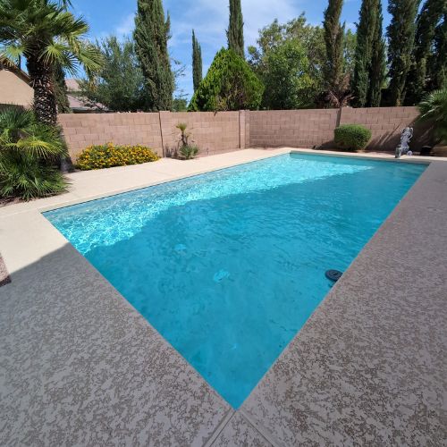 after pool clean Gilbert