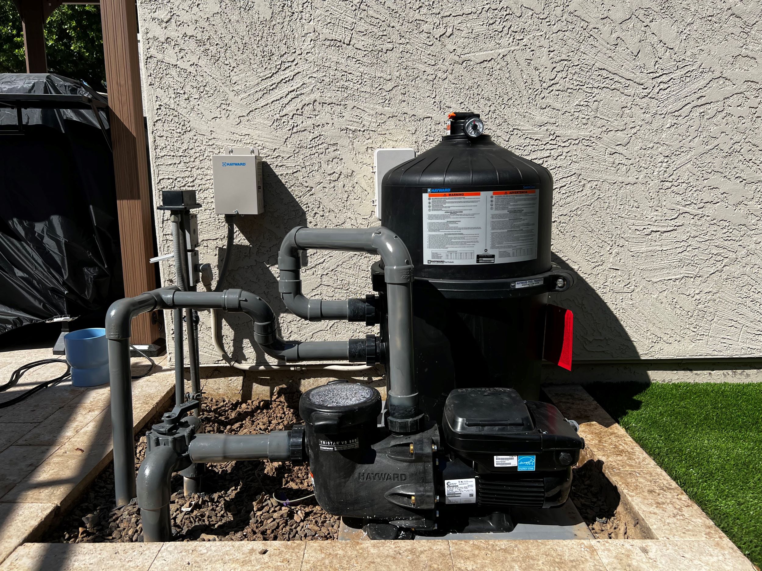 After Pool Equipment Repair