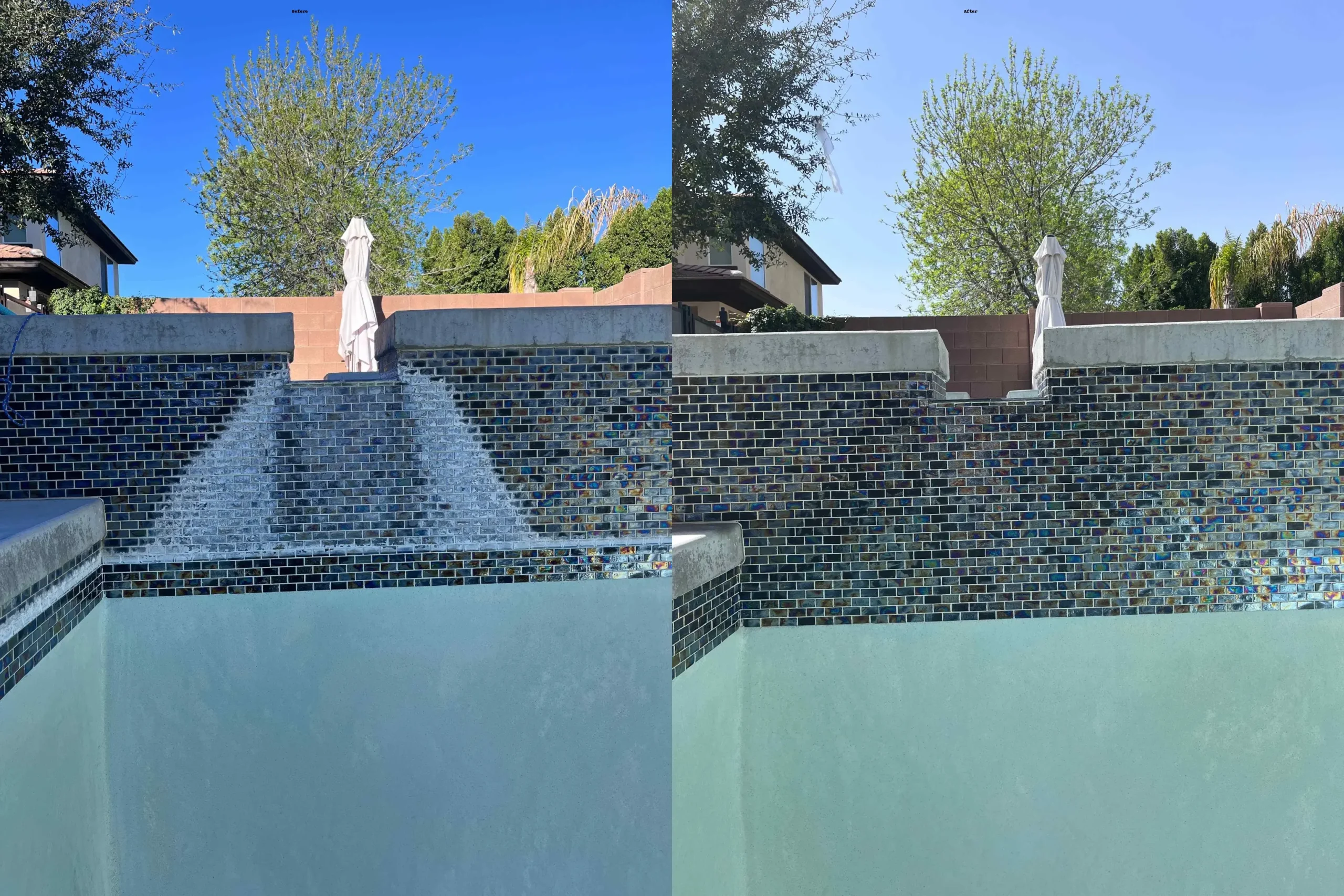 Before & After Tile Clean