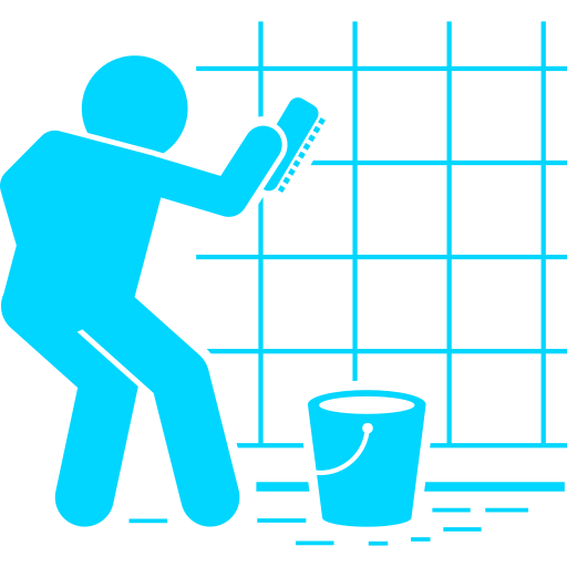 wall tile cleaning