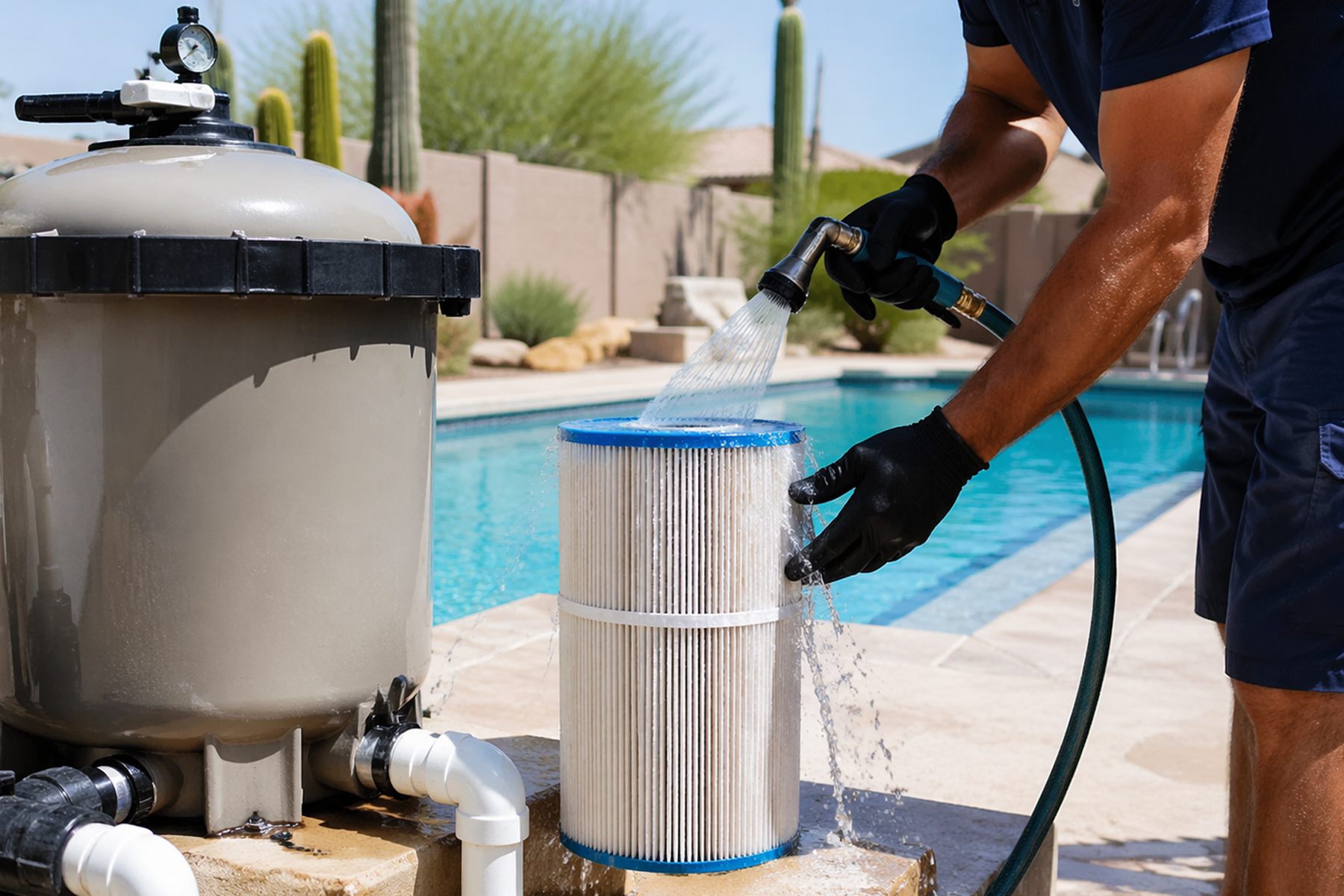How Often Should You Schedule Pool Filter Cleaning in Mesa