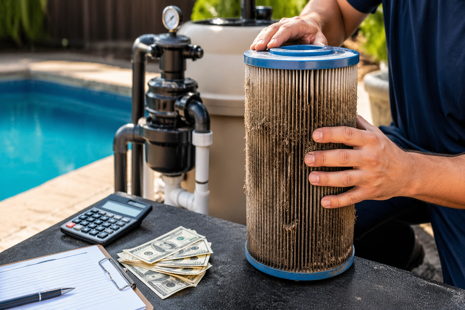 How Dirty Filters Affect Pool Maintenance Costs in Chandler