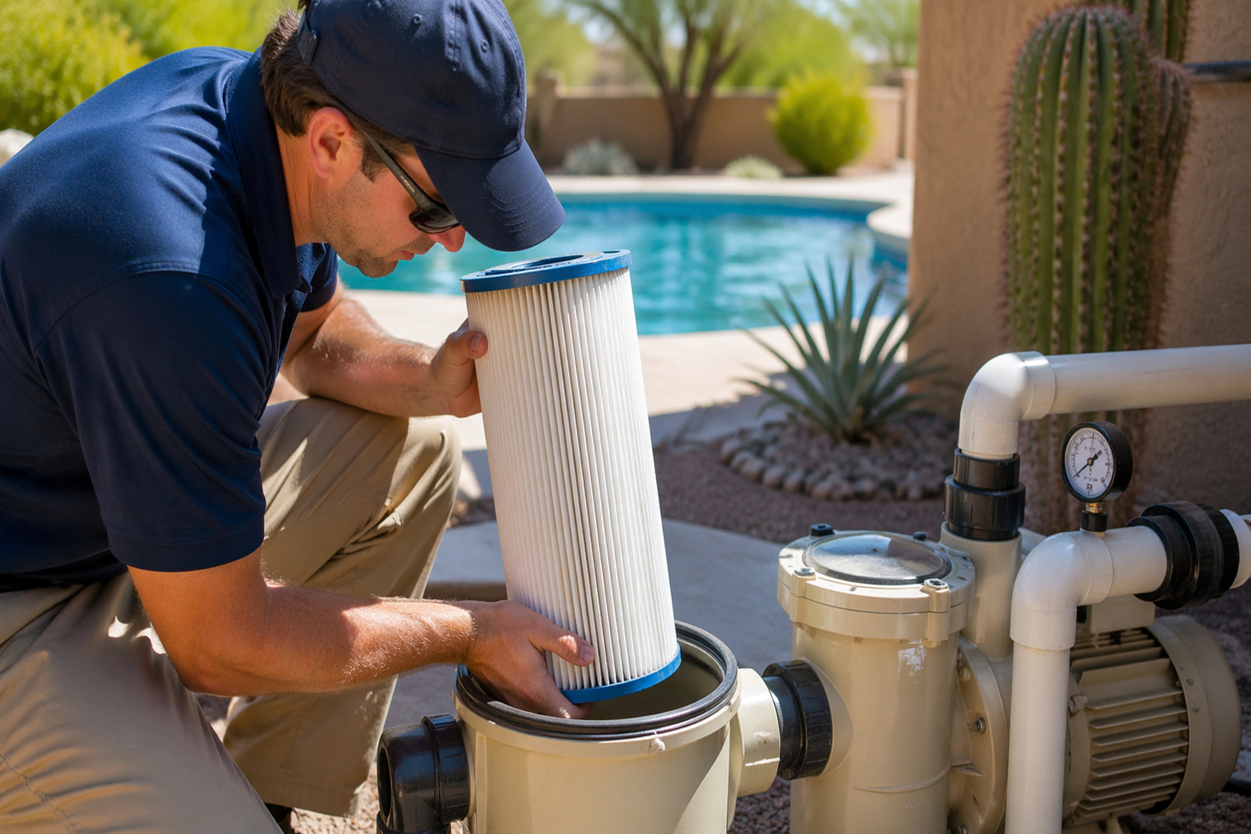 How Pool Filter Cleaning Extends Equipment Lifespan in Scottsdale