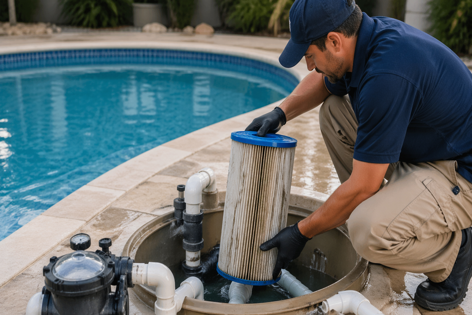 Common Pool Filter Problems in Glendale and How to Fix Them