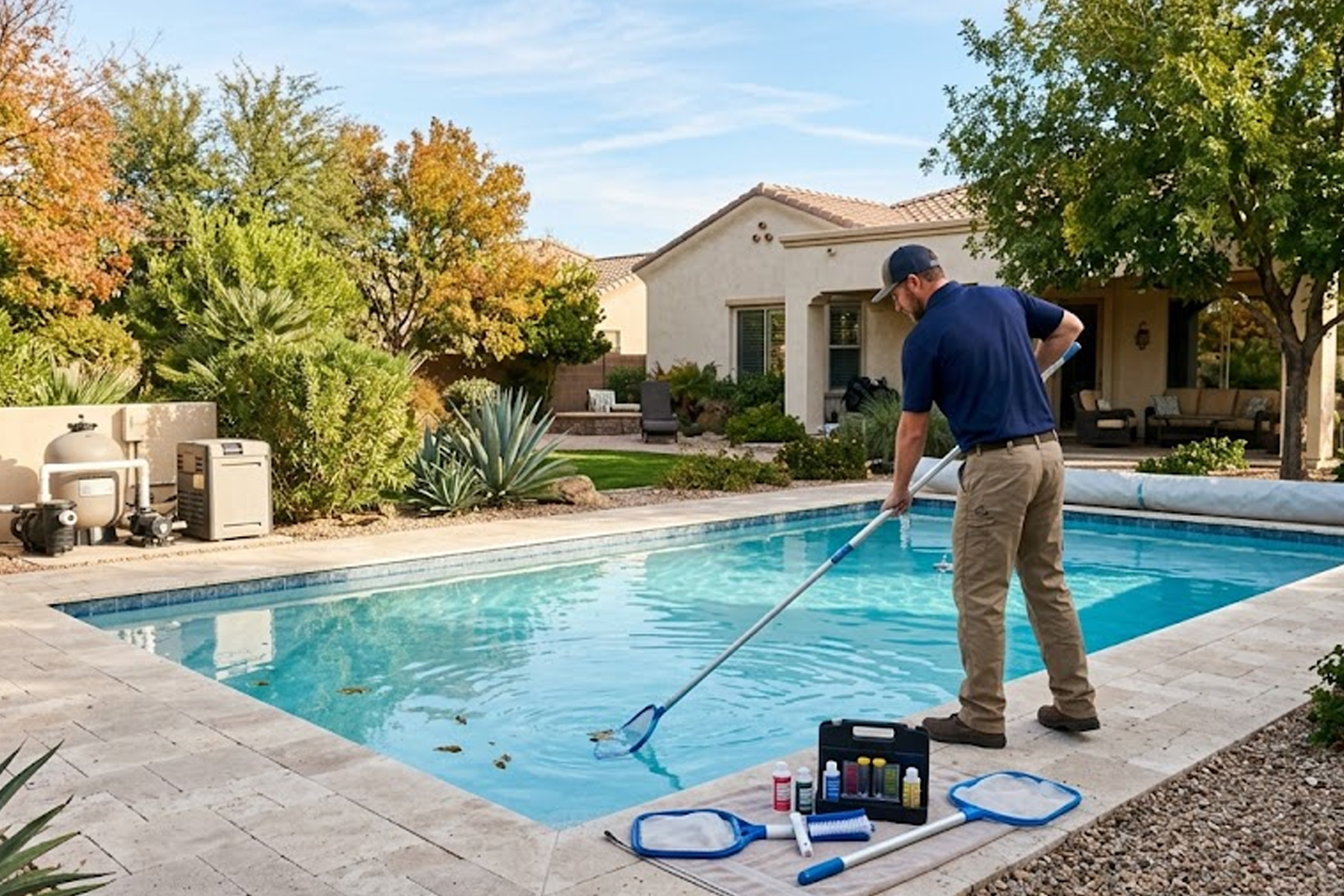 How to Prepare Your Pool for Winter in Chandler