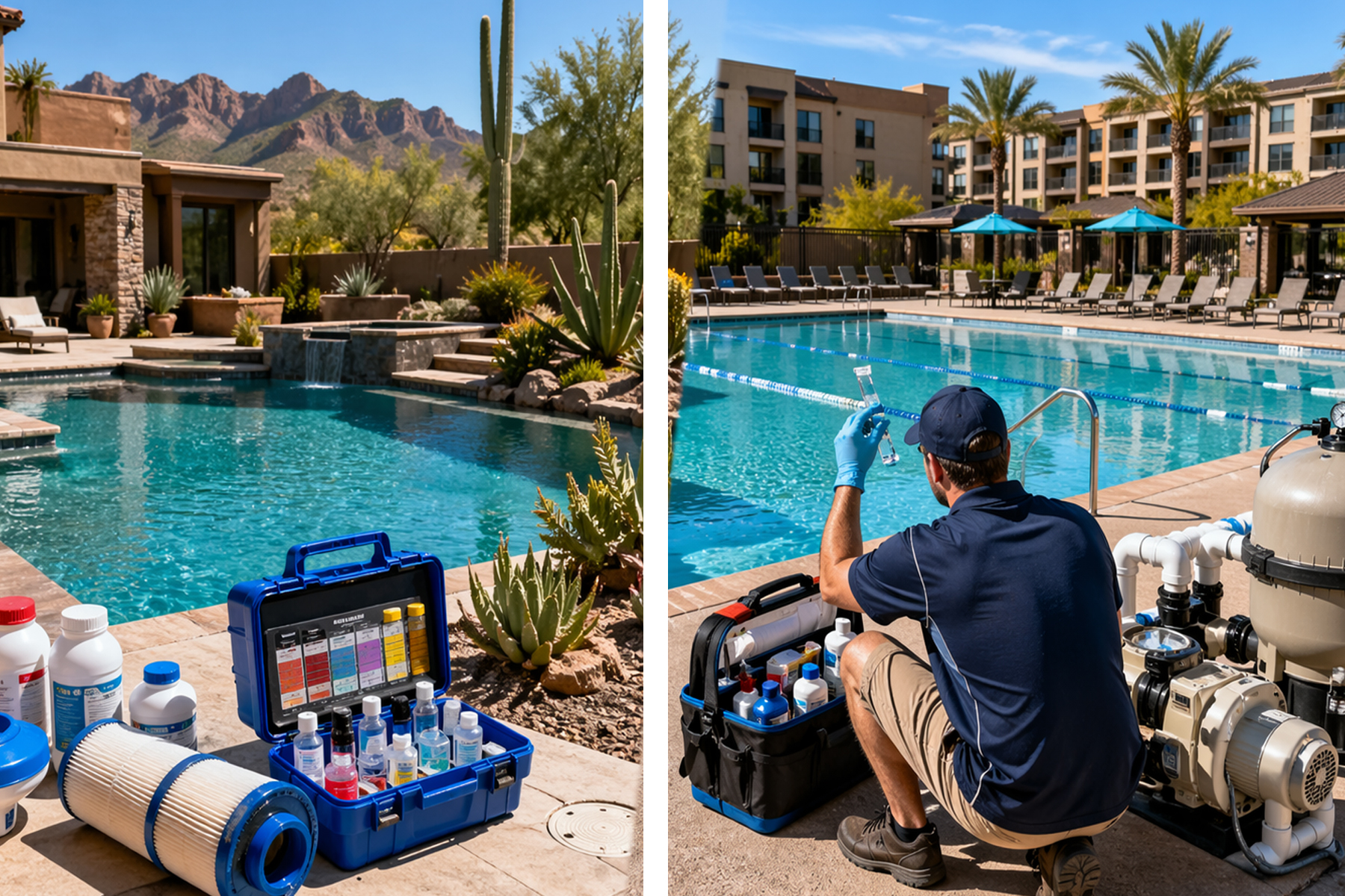 Residential vs Commercial Pool Maintenance in Scottsdale