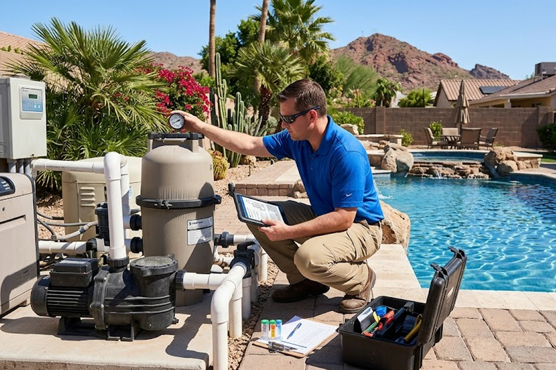 Comparing Pool Inspection Service Providers in Tempe