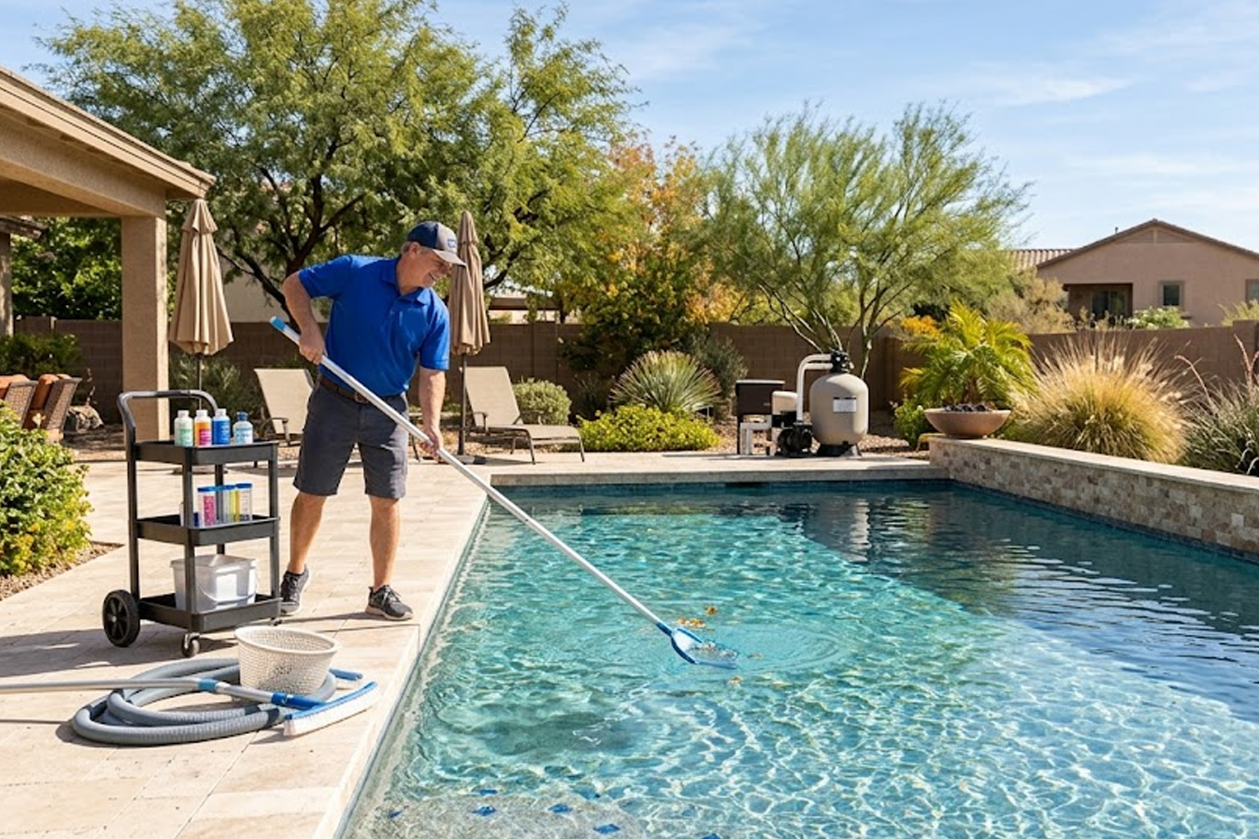 How to Keep Your Pool Clean Year-Round in Tempe