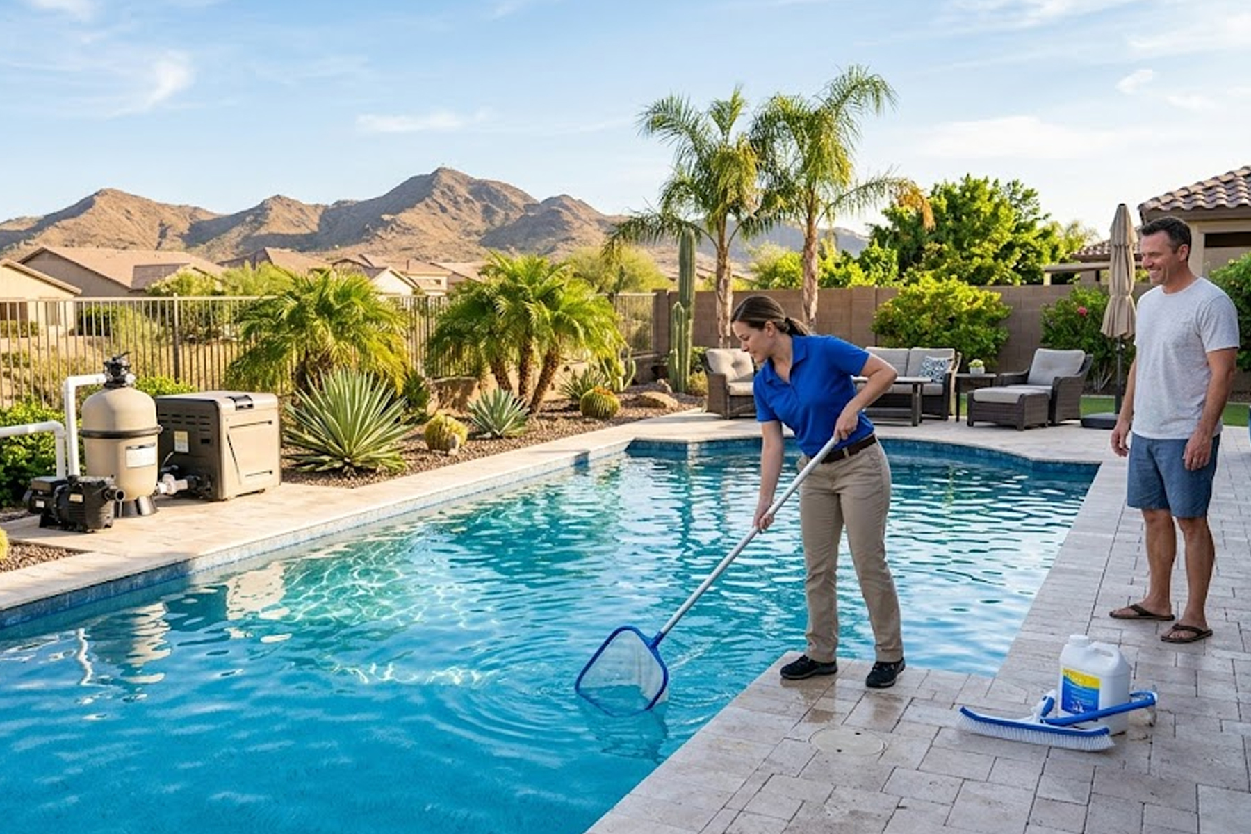 Long-Term Savings from Pool Maintenance in Chandler